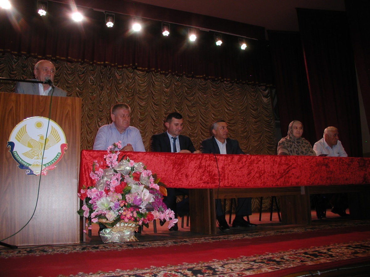 6 сентября в Доме культуры с.Цуриб состоялась встреча агитбригады «Наша партия – Дагестан» с избирателями района.